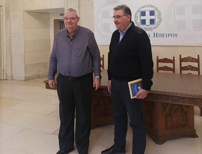 Επίσκεψη στην Περιφέρεια Ηπείρου.